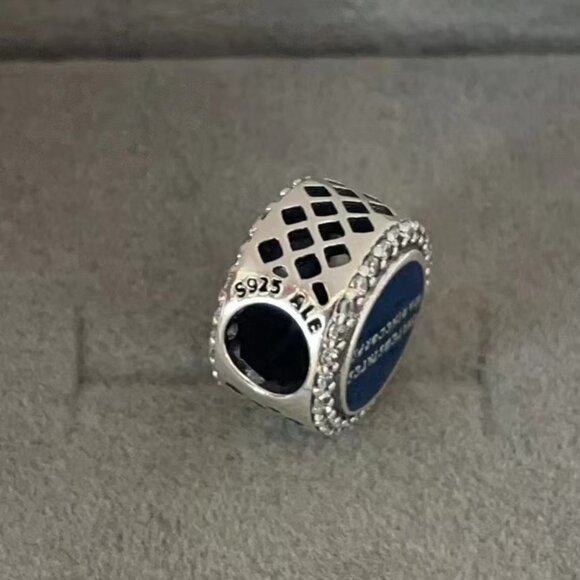 Pandora USMC Marine Corps Exclusive Pandora Dangle Bead Charm - Picture 3 of 4